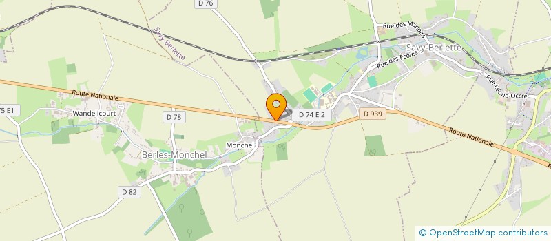 localisation de l'entreprise LOCATIS MATERIELS  AUBIGNY-EN-ARTOIS