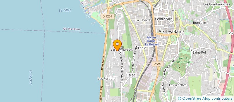 localisation de l'entreprise LOCATIV  TRESSERVE