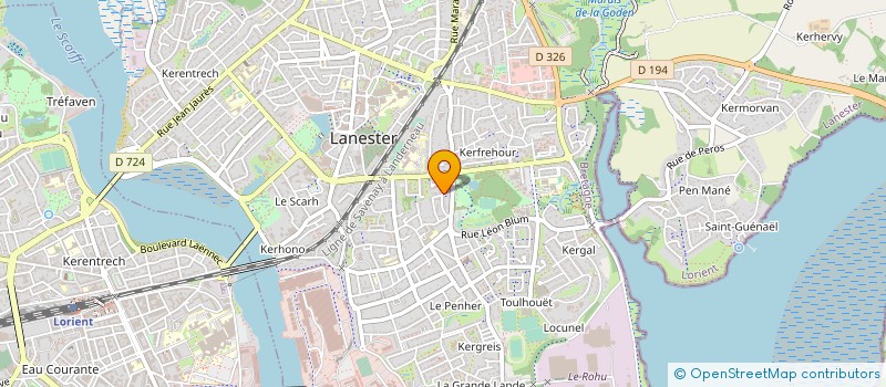 localisation de l'entreprise LOCATLANTIQUE à LANESTER