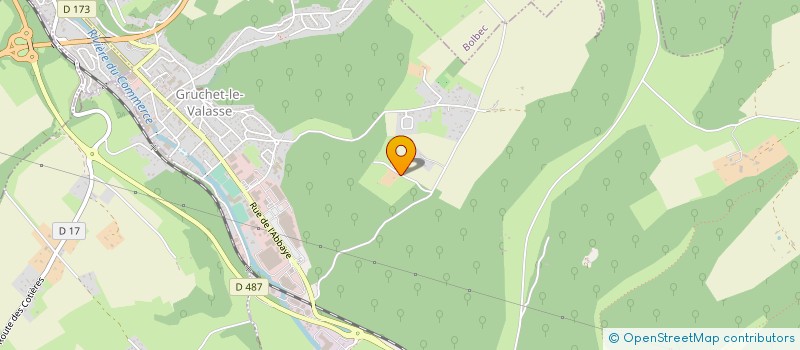 localisation de l'entreprise LOCATOR  GRUCHET-LE-VALASSE