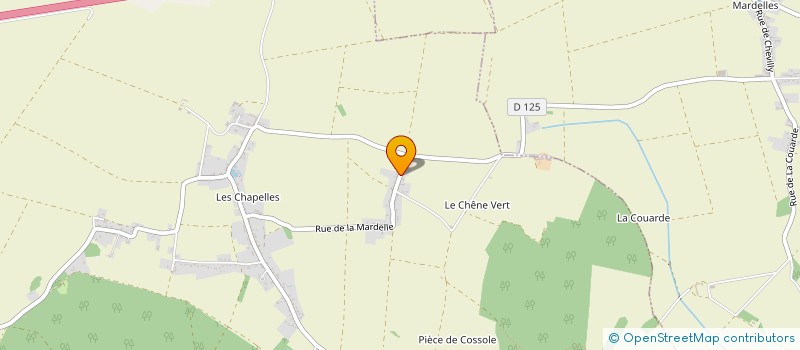 localisation de l'entreprise LOCATRANS TP à CHEVILLY