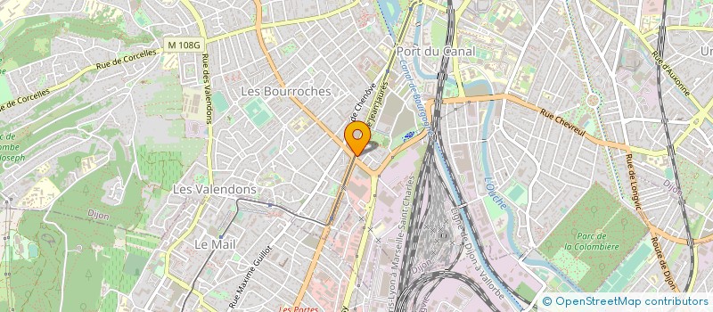 localisation de l'entreprise LOCAUTO 21 à DIJON
