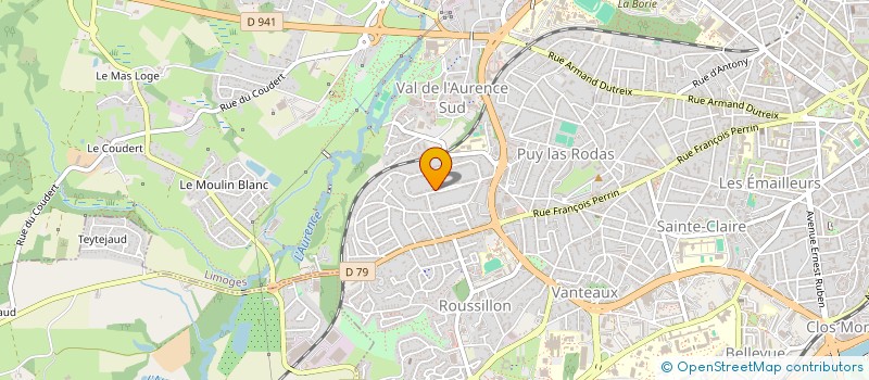 localisation de l'entreprise LOCAUX MOTIV' à ARNAC-LA-POSTE