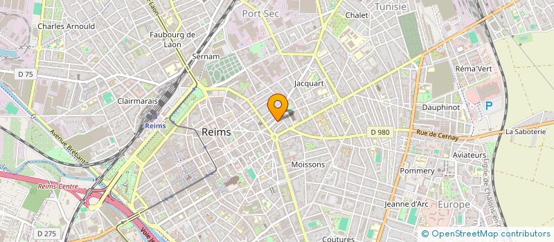 localisation de l'entreprise LOCAVAL  REIMS