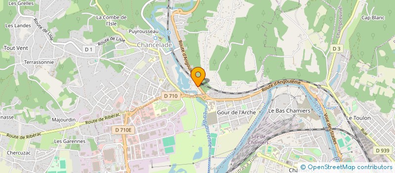 localisation de l'entreprise LOCAVE24  CHANCELADE