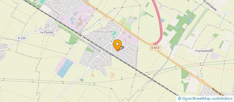 localisation de l'entreprise LOCAVEC  FRENOUVILLE