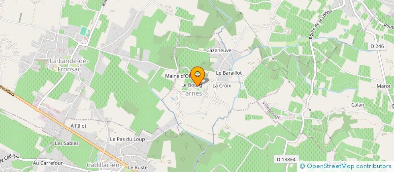 localisation de l'entreprise LOCAVIGNE  MERIGNAC