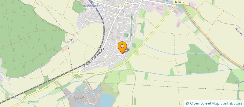 localisation de l'entreprise LOCAVION 67  GRIES