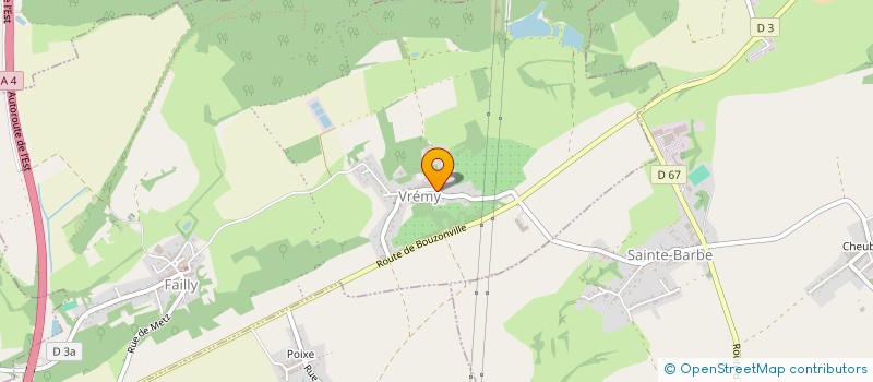 localisation de l'entreprise LOCAVRY à VRY