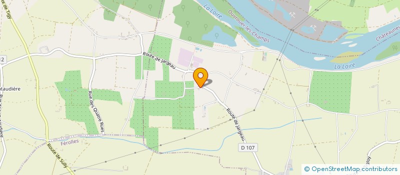 localisation de l'entreprise LOCAWALD  OUVROUER-LES-CHAMPS