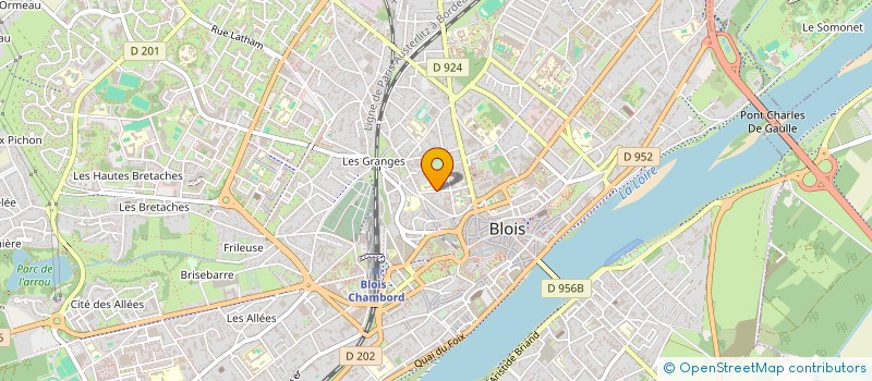 localisation de l'entreprise LOCAWETA  BLOIS