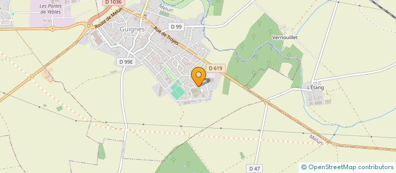 localisation de l'entreprise LOCAWOOD  GUIGNES