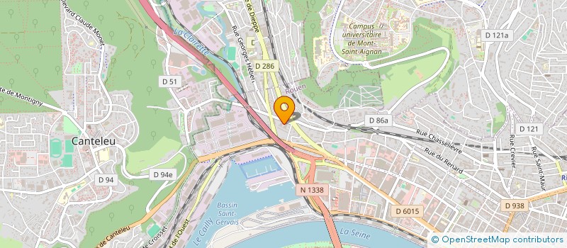 localisation de l'entreprise LOCAYOOPS à ROUEN