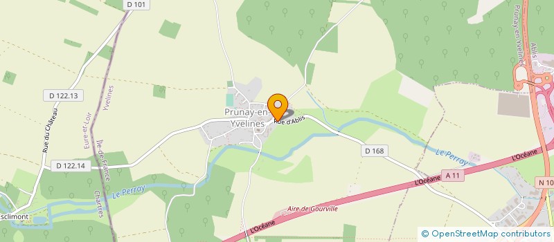 localisation de l'entreprise LOCAZION VEHICULES  PRUNAY-EN-YVELINES