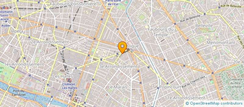 localisation de l'entreprise LOCBON à PARIS