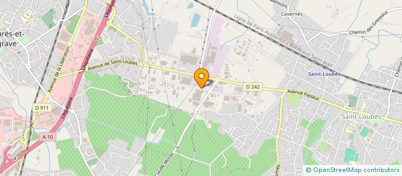 localisation de l'entreprise LOCBOX  SAINT-LOUBES