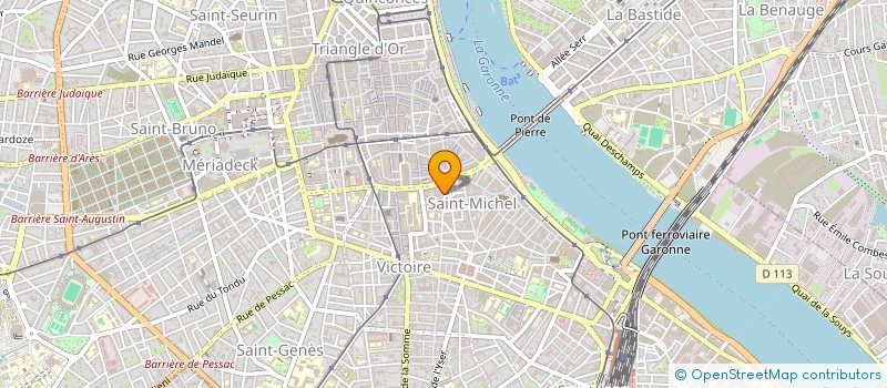 localisation de l'entreprise LOCCO à BORDEAUX