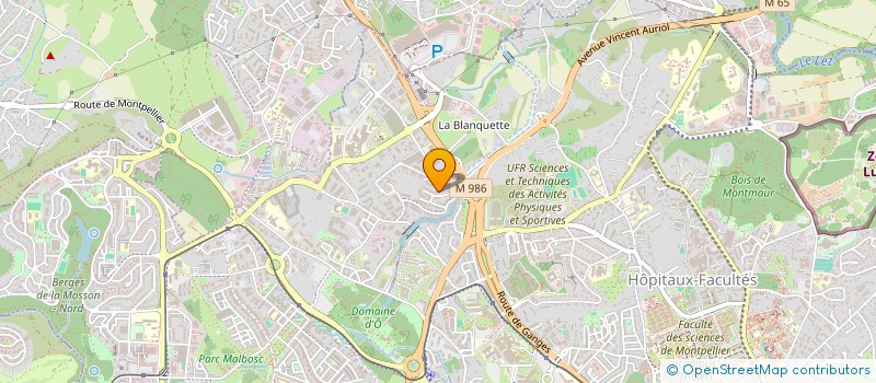 localisation de l'entreprise LOCDEM à MONTPELLIER
