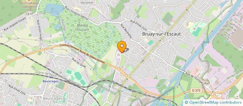 localisation de l'entreprise LOCDRN VALENGREEN  MARLY