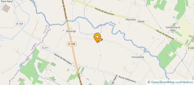 localisation de l'entreprise LOCDROPT  SAINT PIERRE SUR DROPT