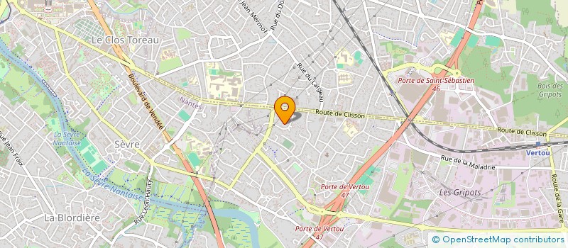 localisation de l'entreprise LOCEA CONCIERGERIE  VERTOU