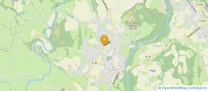 localisation de l'entreprise LOCEAN  ASSON