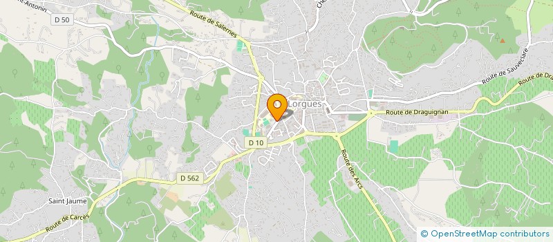 localisation de l'entreprise LOCELYAN à LORGUES