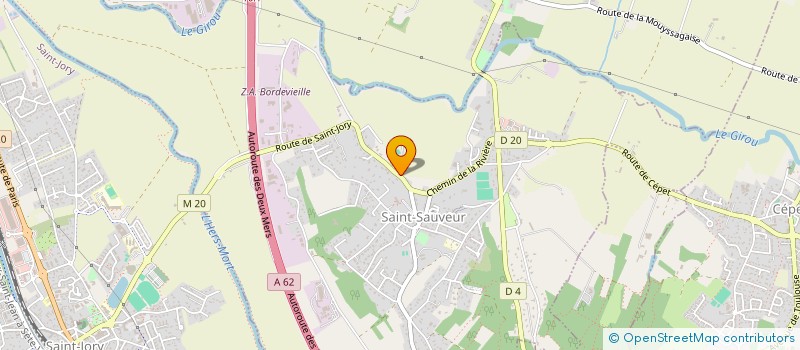 localisation de l'entreprise LOCENGINS  SAINT-SAUVEUR