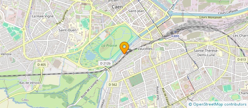 localisation de l'entreprise LOCESAM à CAEN