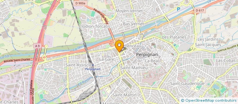 localisation de l'entreprise LOCESCARGUEL  PERPIGNAN