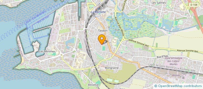 localisation de l'entreprise LOCFOUQMEUBLE  LA ROCHELLE