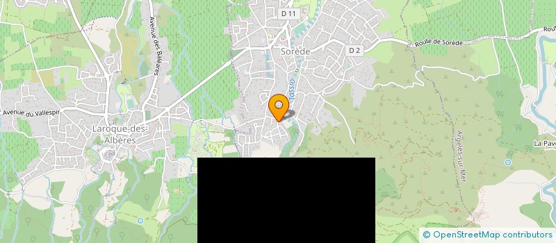 localisation de l'entreprise LOCGUI  SOREDE