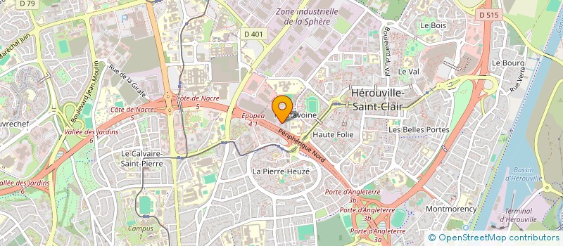 localisation de l'entreprise LOCHAM  HEROUVILLE-SAINT-CLAIR