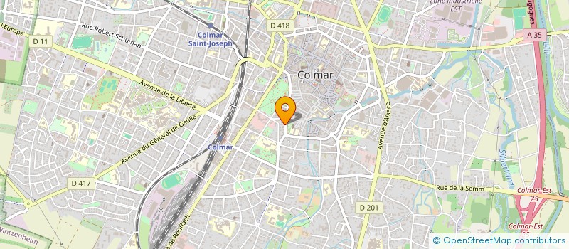 localisation de l'entreprise LOCHERT SAGET AVOCATS  COLMAR