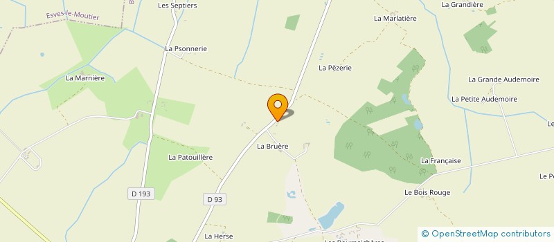 localisation de l'entreprise LOCHES PROVIDENCE  BETZ-LE-CHATEAU