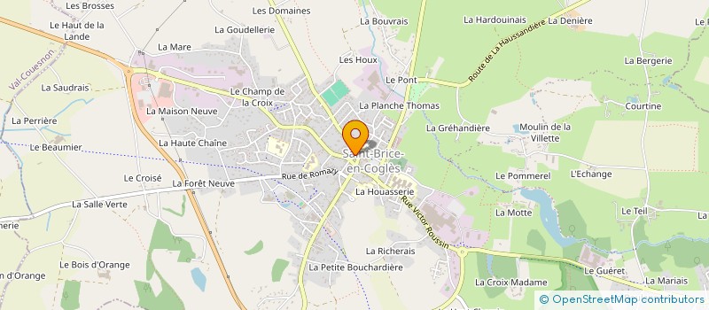 localisation de l'entreprise LOCHIN LOCATION à VAL-COUESNON