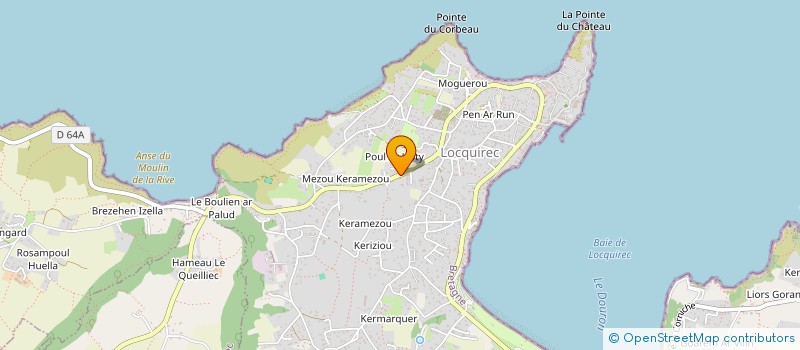 localisation de l'entreprise LOCHNA  LOCQUIREC