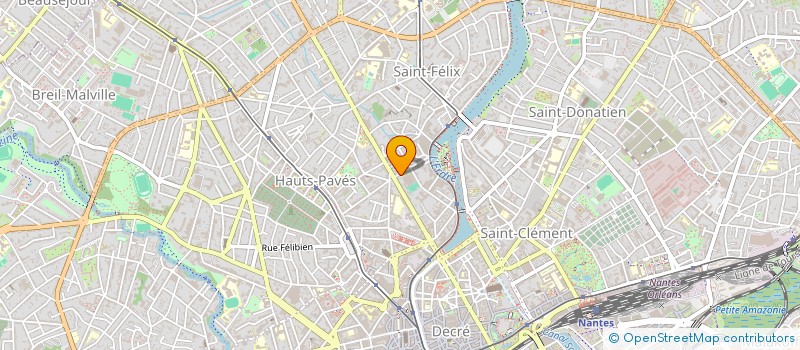 localisation de l'entreprise LOCHNEX  NANTES