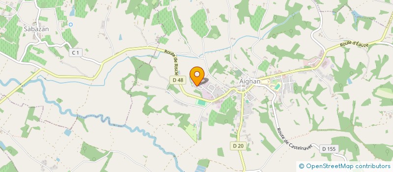 localisation de l'entreprise LOCHOT  AIGNAN