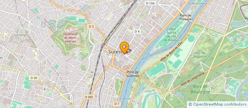 localisation de l'entreprise LOCHOUARN à SURESNES