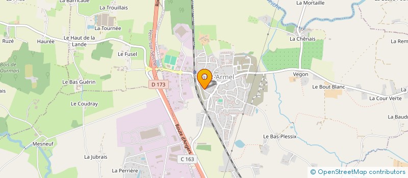 localisation de l'entreprise LOCHRIS à SAINT-ERBLON