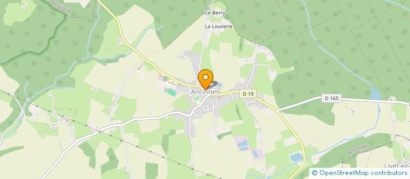 localisation de l'entreprise LOCHRIS  ANCINNES