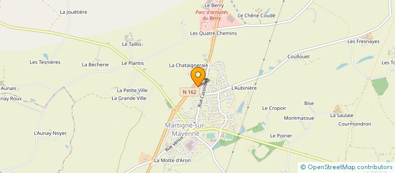 localisation de l'entreprise LOCHU  MARTIGNE-SUR-MAYENNE