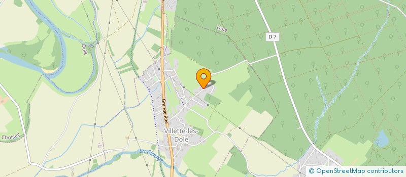 localisation de l'entreprise LOCILIA  VILLETTE-LES-DOLE