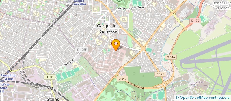 localisation de l'entreprise LOCIMAG à GARGES-LES-GONESSE