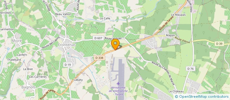 localisation de l'entreprise LOCIMARIAL  FRONTENAS