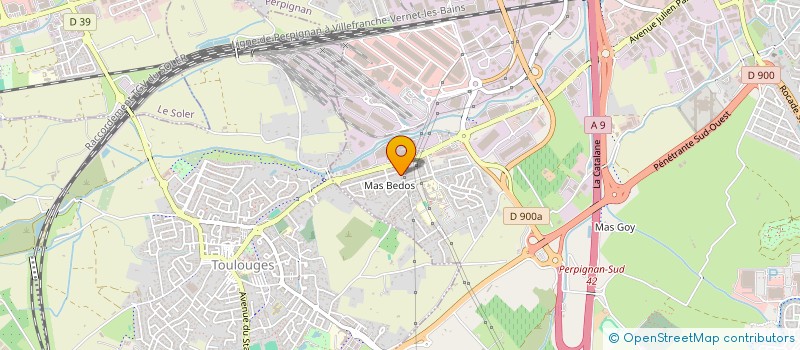 localisation de l'entreprise LOCIMMO à PERPIGNAN