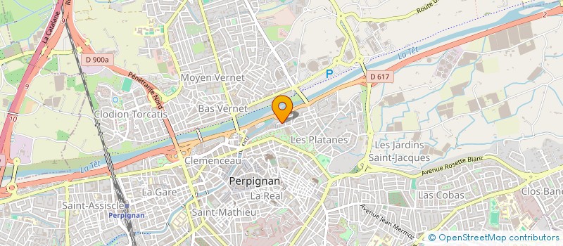 localisation de l'entreprise LOCIMO  SAINT-ESTEVE