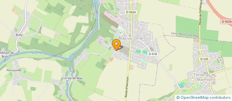 localisation de l'entreprise LOCIMO  MAY-SUR-ORNE