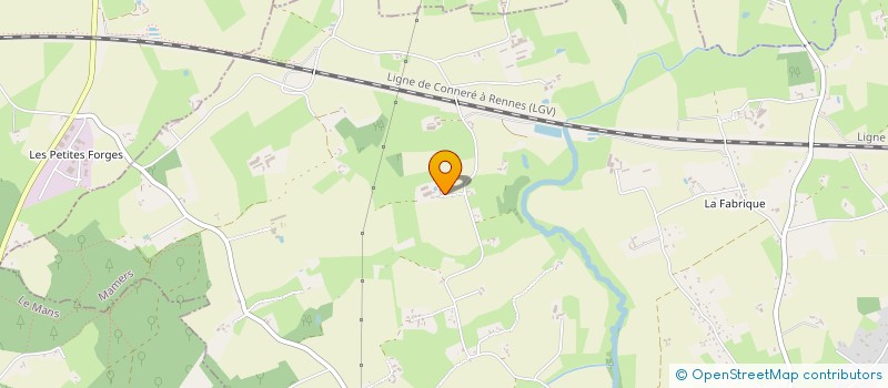 localisation de l'entreprise LOCINE  SAVIGNE L'EVEQUE